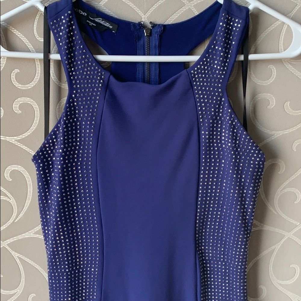 Bebe Rhinestone Dress - Picture 6 of 6